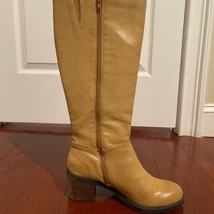 NEW Leather Heeled Boots